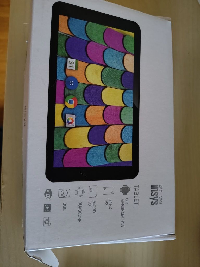 Tablet xf7-a701 praticamente novo para peças