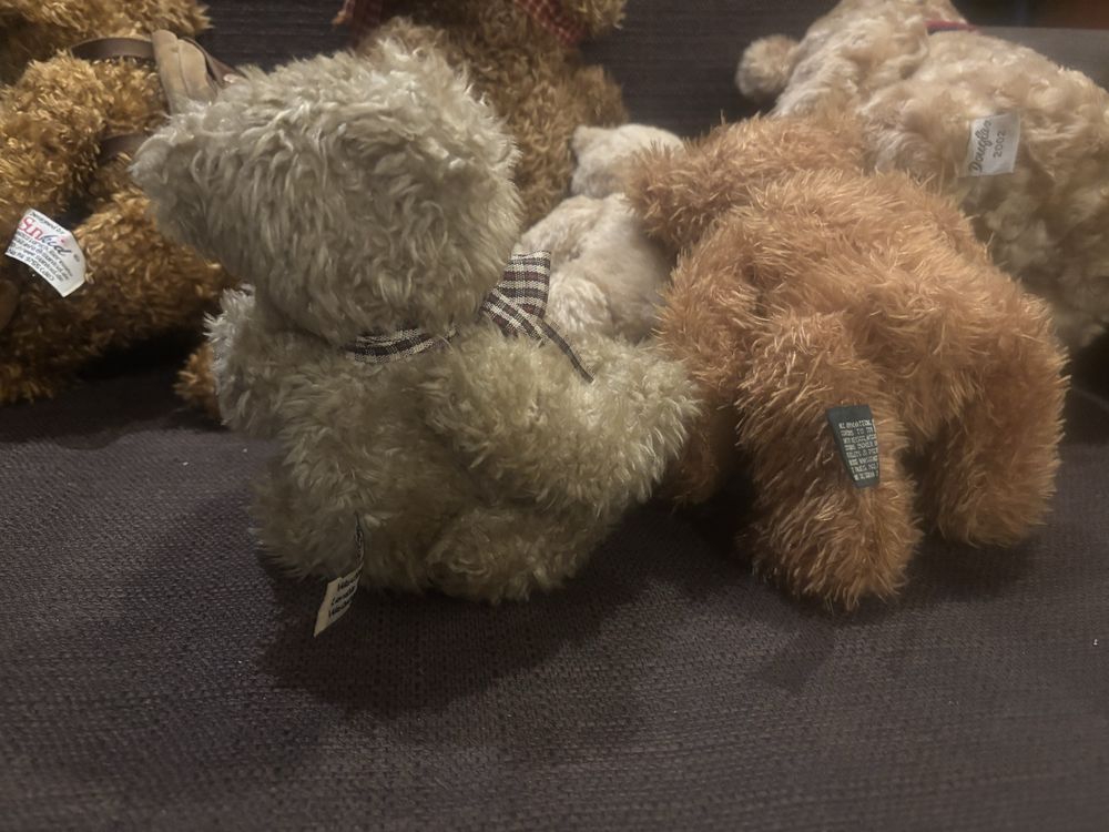 Stare misie kolekcja 6sztuk.