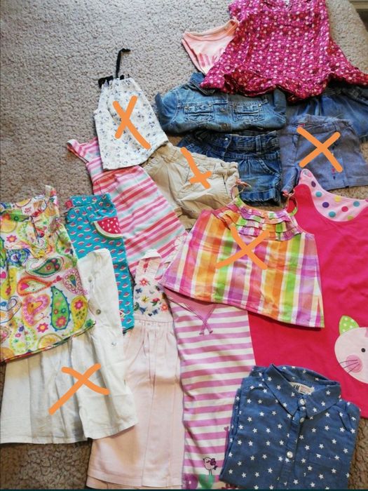 Vendo lote roupa menina 2 anos