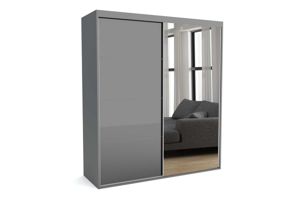 ---PROMOCJA-- Szafa przesuwna na wymiar Mat 7, szer. 100 cm