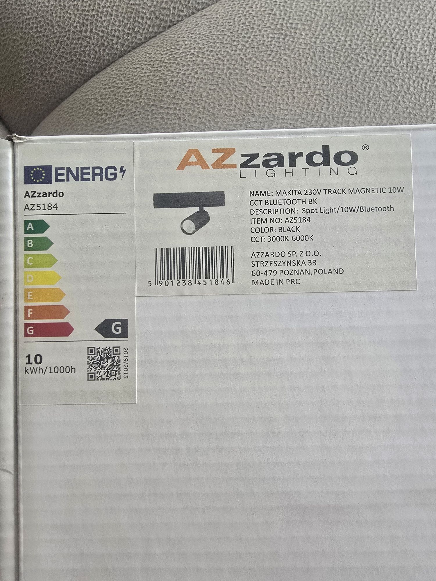 Oświetlenie Lampa Azzardo Lighting bluetooth
