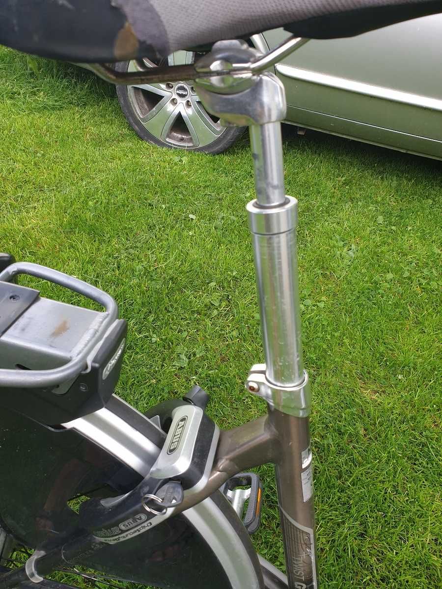 ROWER ELEKTRYCZNY  Giant Hybrid Super 2x Bateria Zamiana Transport