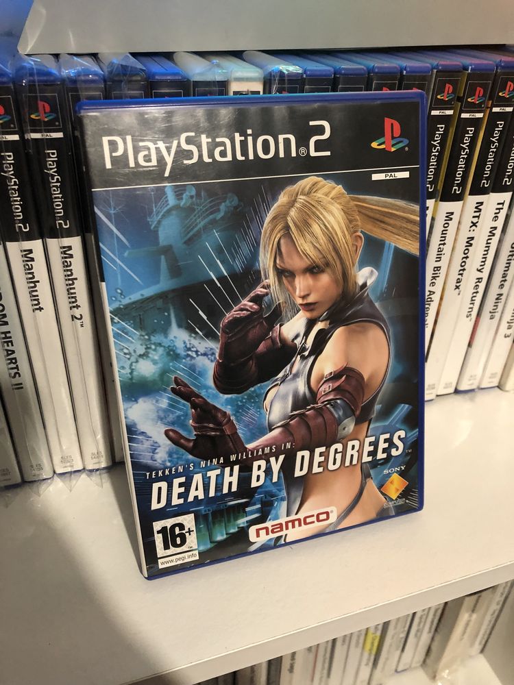 Death by degrees promo disc UK version para a PlayStation 2