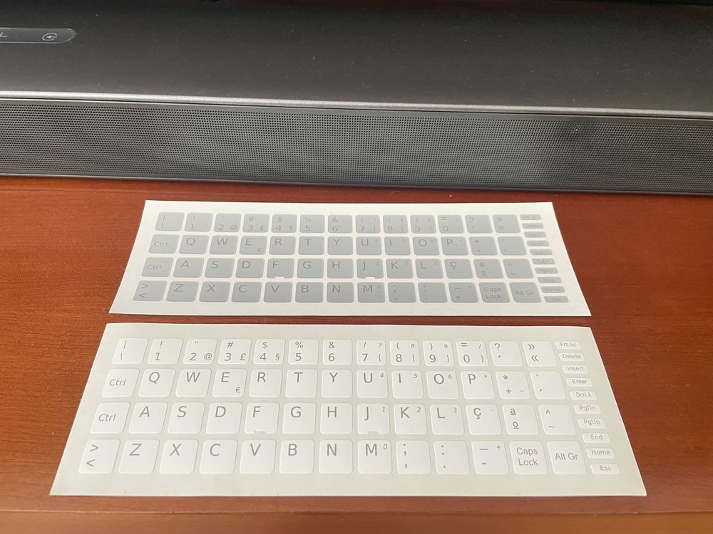 Autocolantes para teclado (13*13mm)