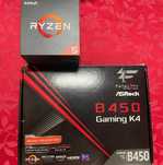 AMD Ryzen 5 2600X + MB B450 Gaming K4