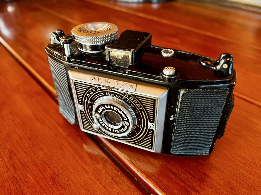 Antiga maquina fotografica AGFA KARAT ANOS 30