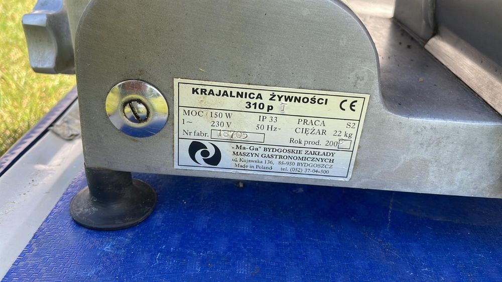 Krajalnica do żywności .Fa. Ma-Ga