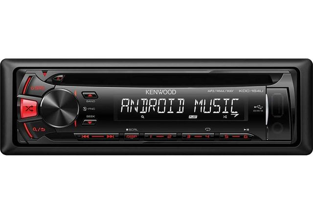 Radio samochodowe Kenwood KDC-164 UR z odtwarzaczem CD i z USB, 1 DIN