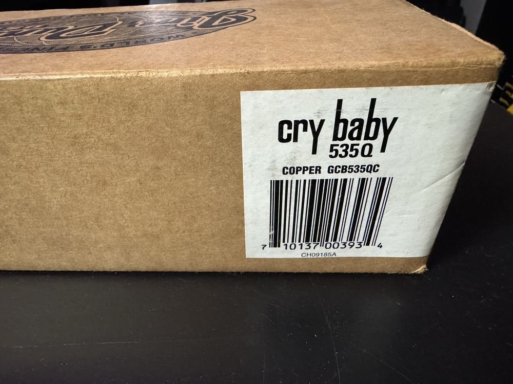 Dunlop Cry Baby 535Q Copper Rare Limited Edition