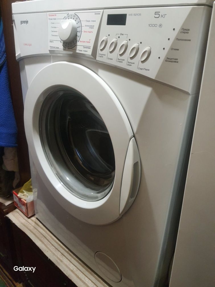 Продам пральну машину Gorenje WS 52105 5кг після ремонту стан як нова