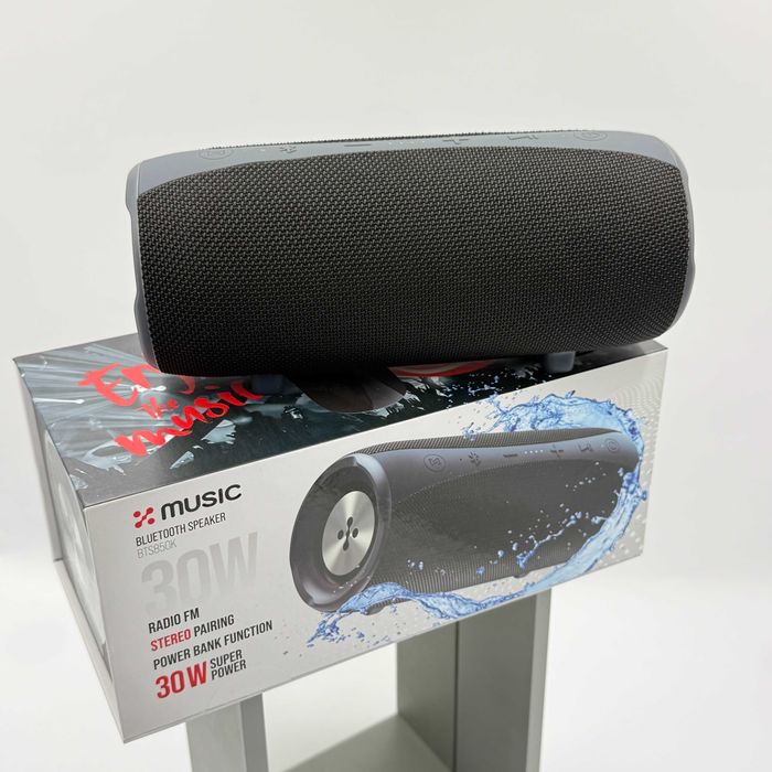 NOWY! Głośnik bluetooth XMUSIC BTS850K - 30W 8h USB-C - Okazja!