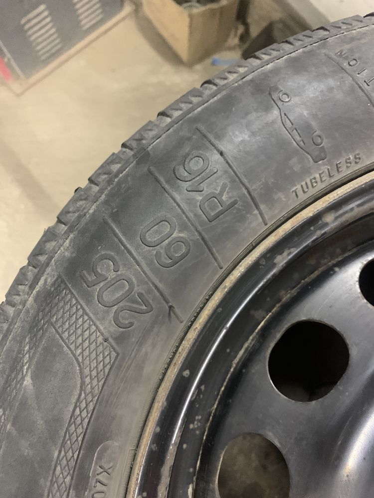 Запаска  205/60 R16 5/112