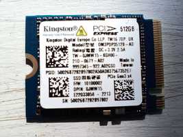 Dysk SSD 512GB Kingston OM3PDP3512B-AD M2 2230 NVMe SteamDeck jak NOWY