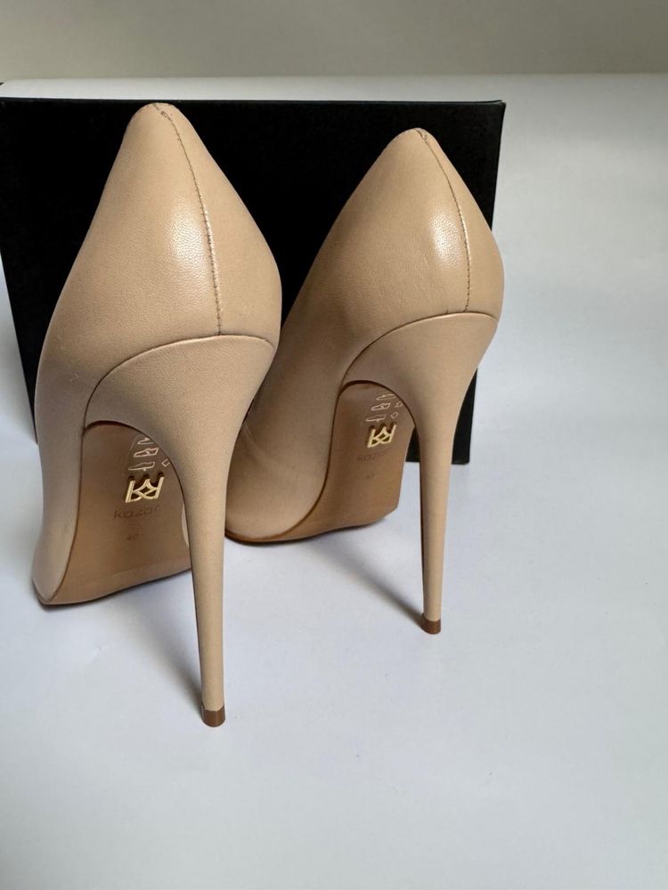 Nowe Szpilki KAZAR NEW NATALIE-02 beżowe 40