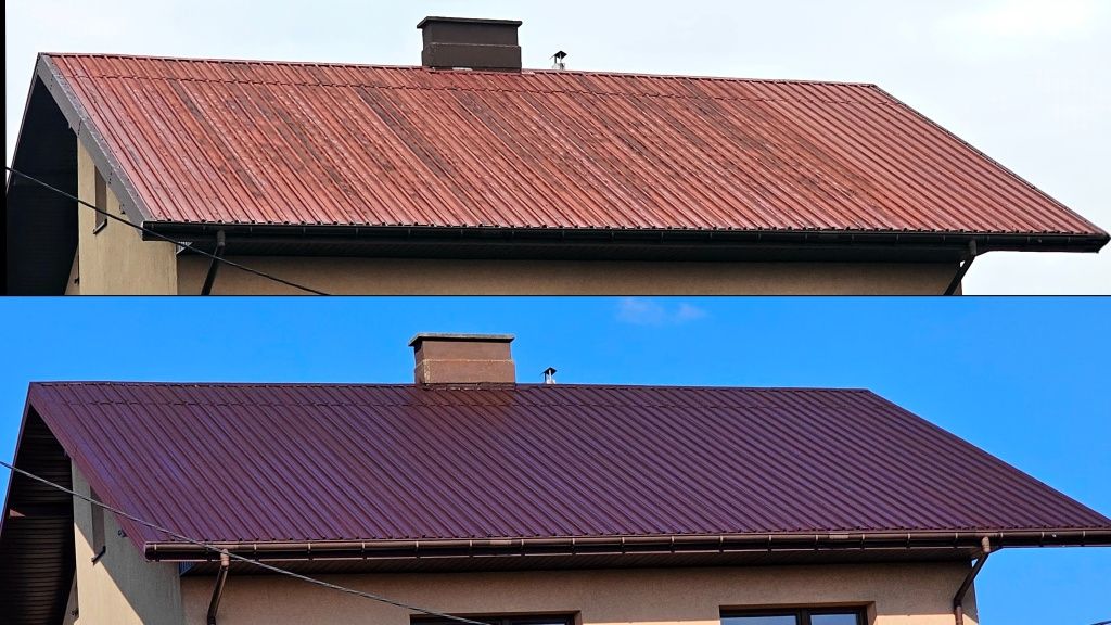 Malowanie impregnacja dachów mycie kostki elewacji