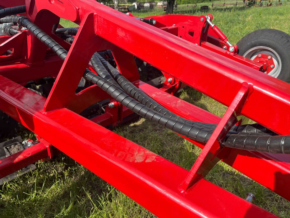 Лущильник дисковий причіпний 6,0 м демпфер диск хвилястий коток STS