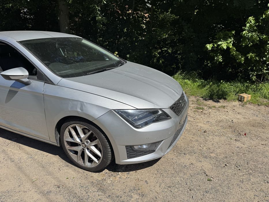 Seat leon maska zderzak lampy ful led kompletny przod