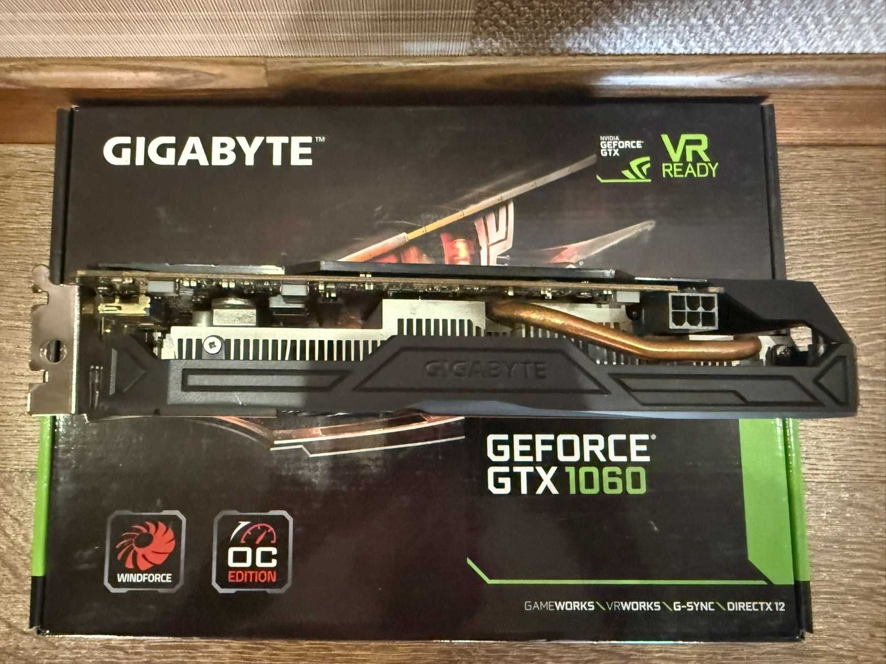 Gigabyte GeForce GTX1060 WinForce OC 6gb