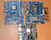 Płyta AM2 AM3+ LGA1155 LGA1150, 1156 LGA775 ITX cpu i5 quad zasilacz