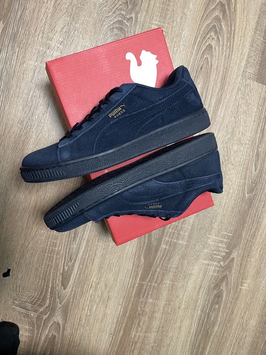 Кеды Puma Suede SD BLUE замш БУ отличное состояние 42