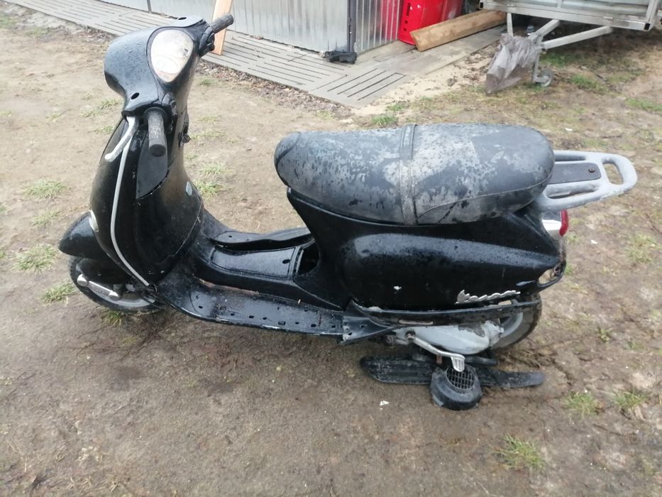 Piaggio vespa ET4 125 silnik, licznik, plastiki, czacha,instalacja