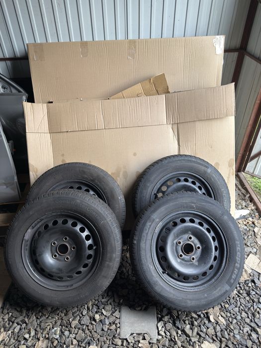 Koła zimowe 195/65/15 5x112 vw audi seat skoda