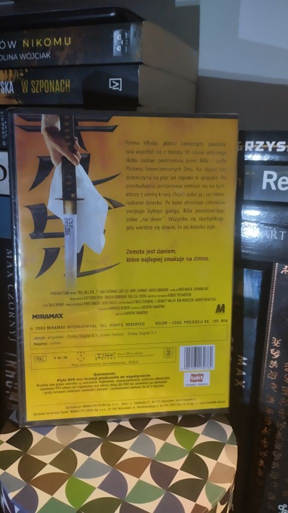 Kill Bill dvd film