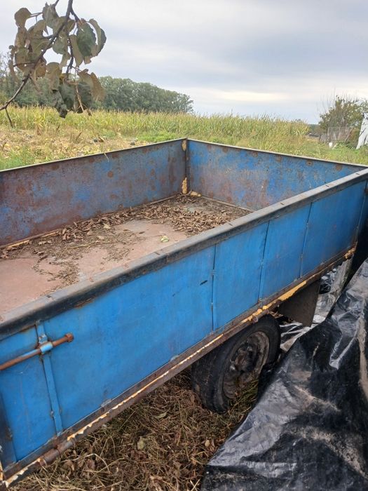 Прицеп до міні трактора