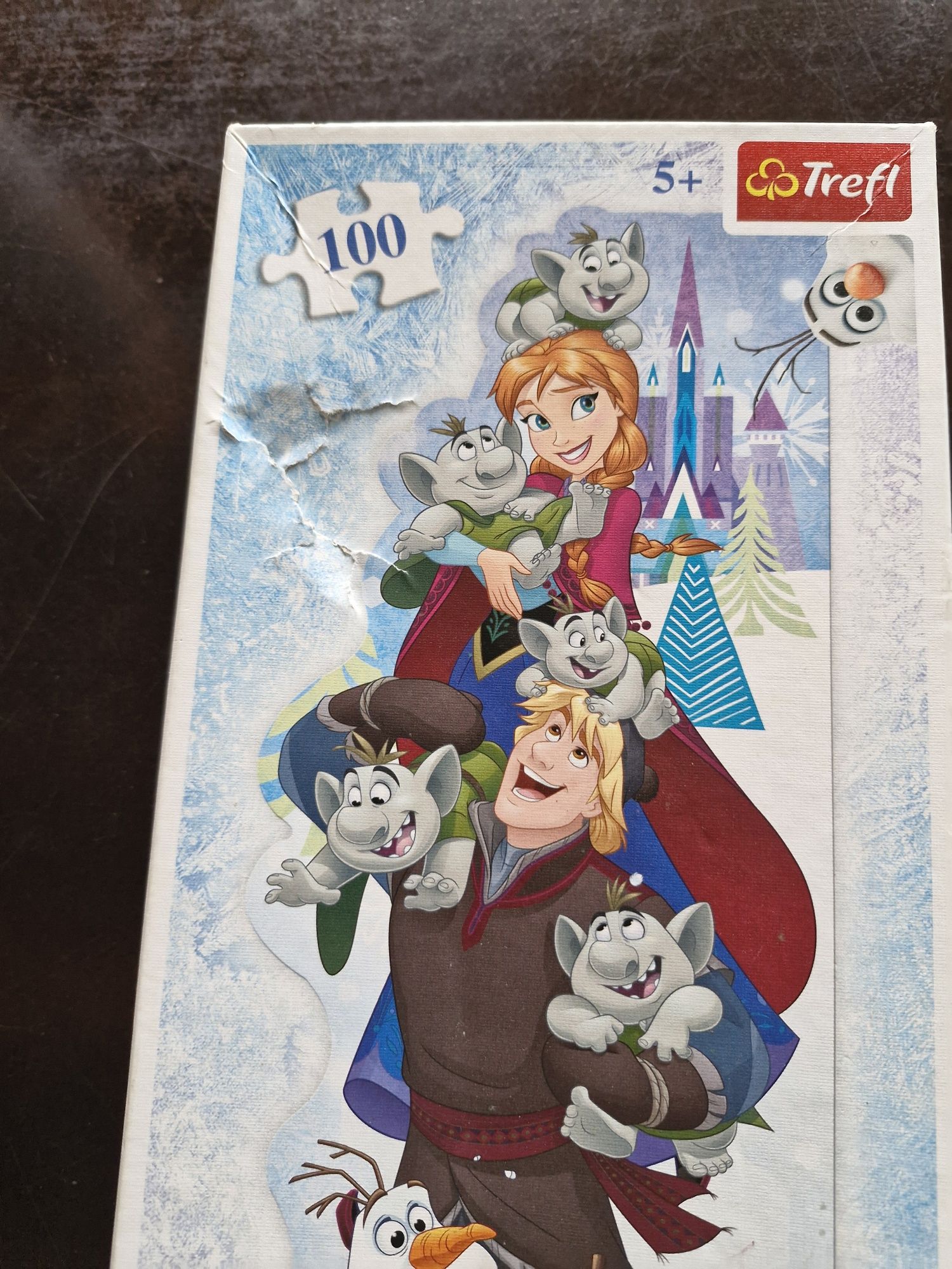 Puzzle frozen 100 szt