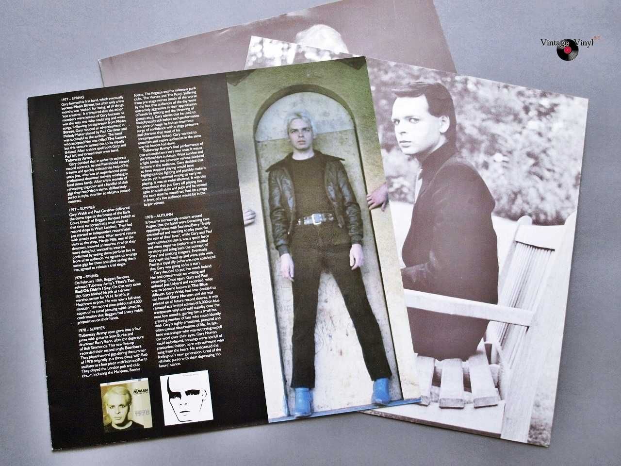 GARY NUMAN Exhibition 2LP + broszurka UK 1987 1PRESS