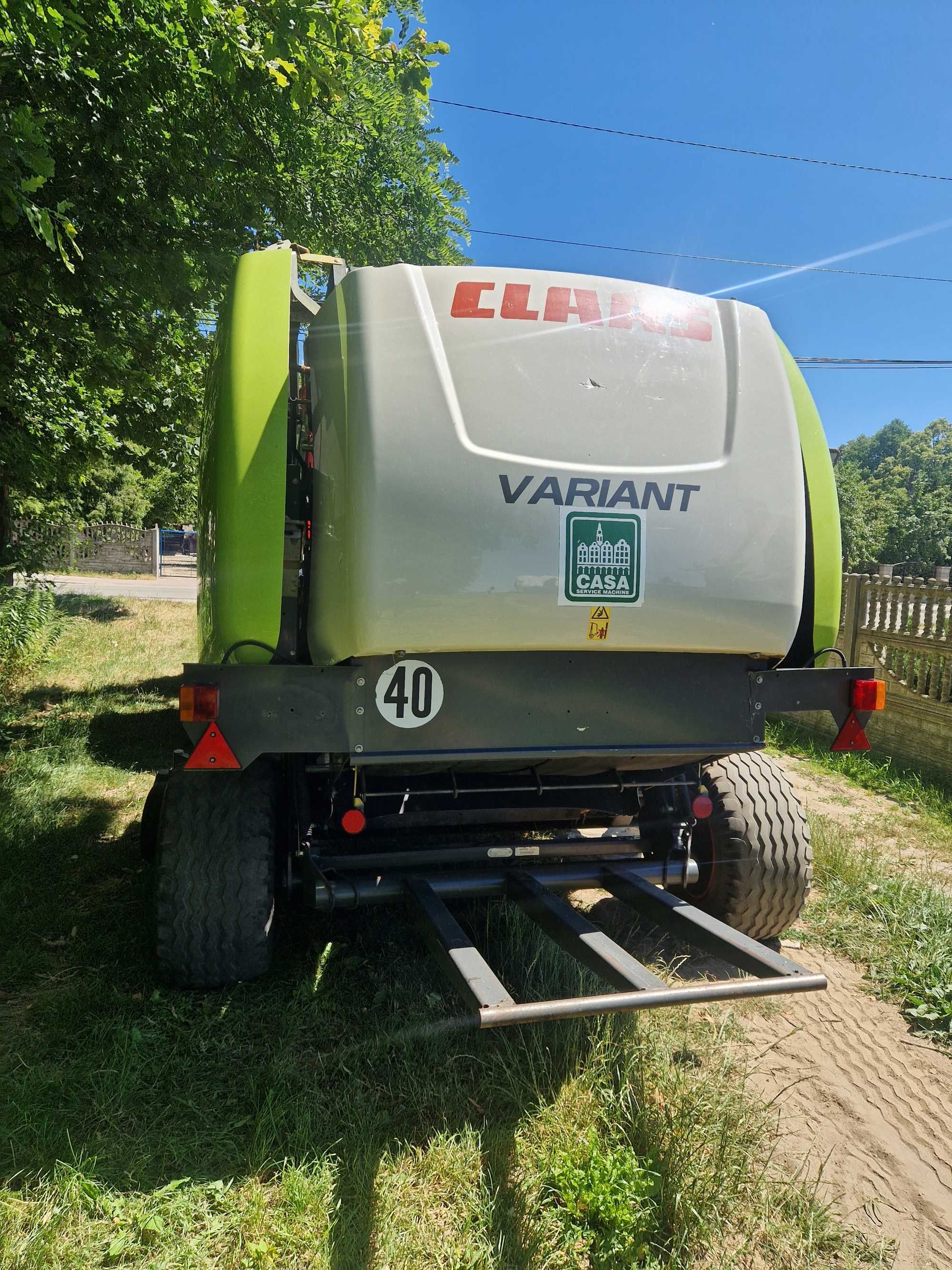 Prasa rolująca Claas Variant 360