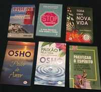 50 livros de ficção e não-ficção (novos, nunca lidos!)