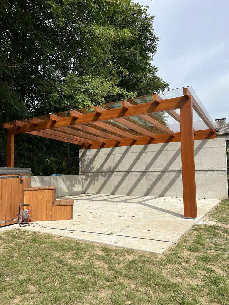 Zadaszenie tarasu, pergola, altana ogrodowa