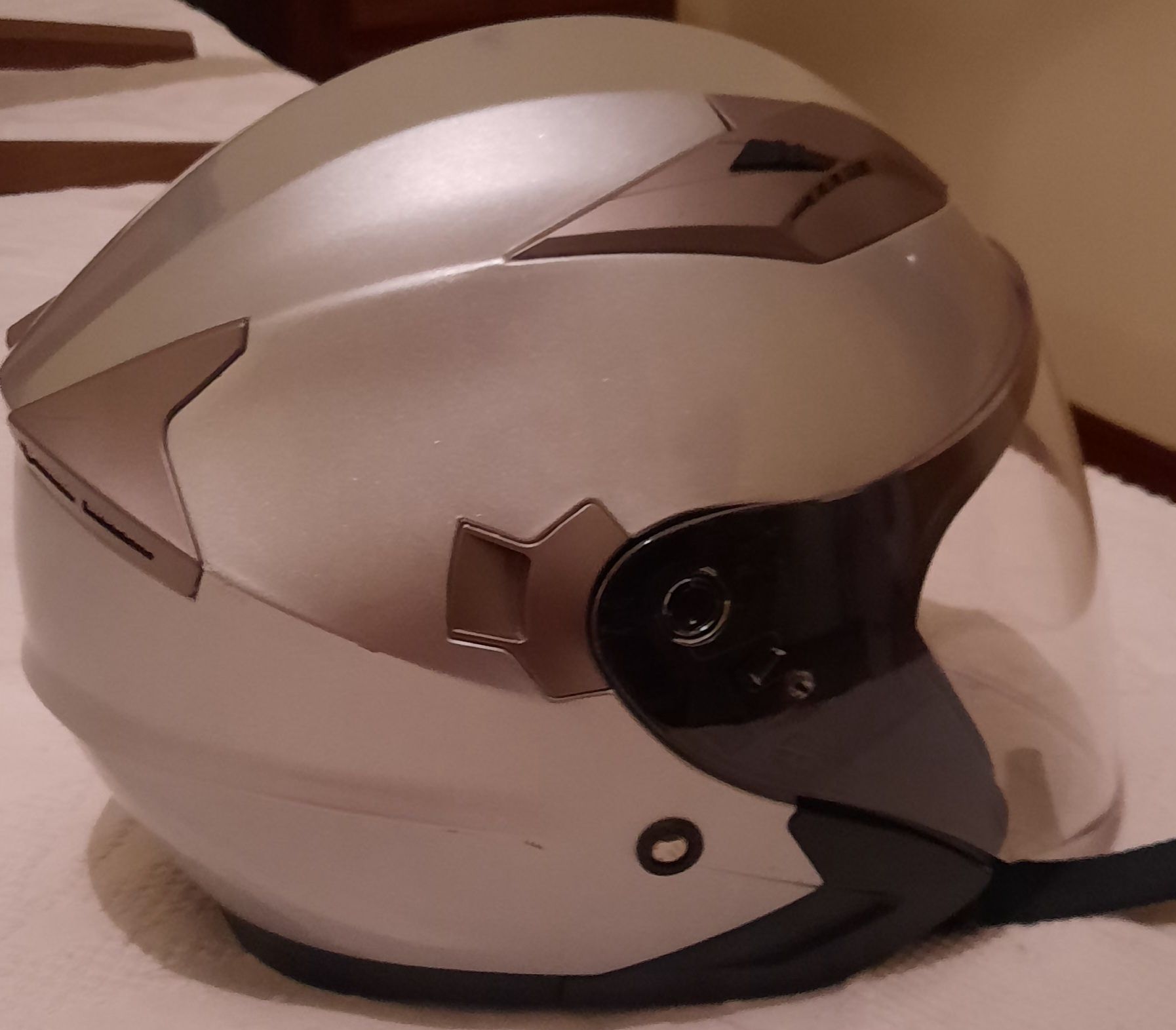Capacete como novo, usado 2x