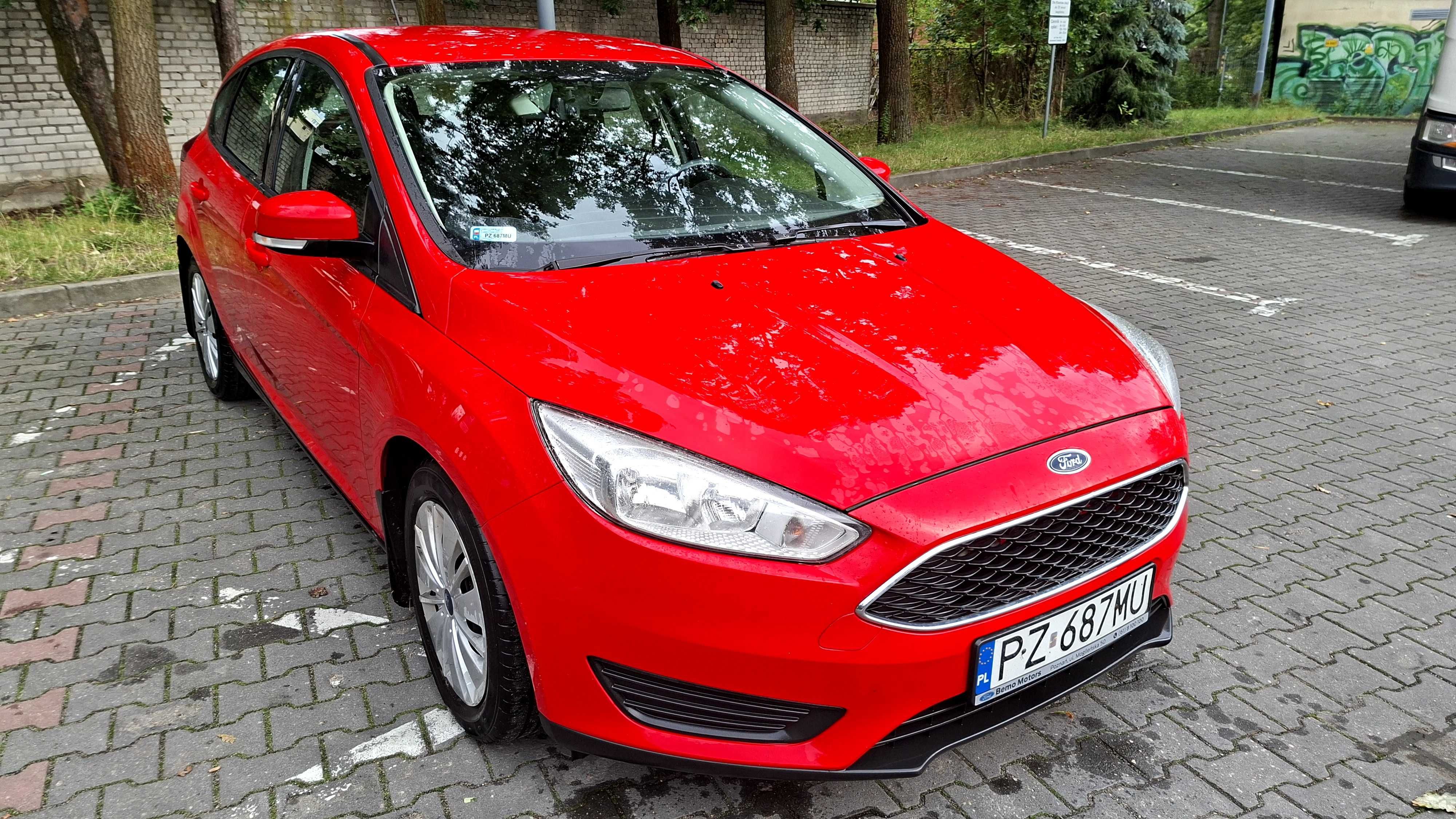 Ford focus benzyna 1.6 95 km 2027 rok