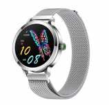 MARSYU Smartwatch ekran 1,1"Android, IOS, damski, wodoodporny, fitness