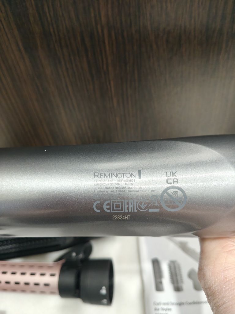 Lokówko-Suszarka REMINGTON AS8606 Jonowa Obrotowa