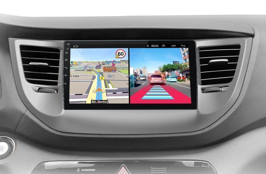 Radio Android CarPlay Hyundai ix35/Tucson III 2015–2018