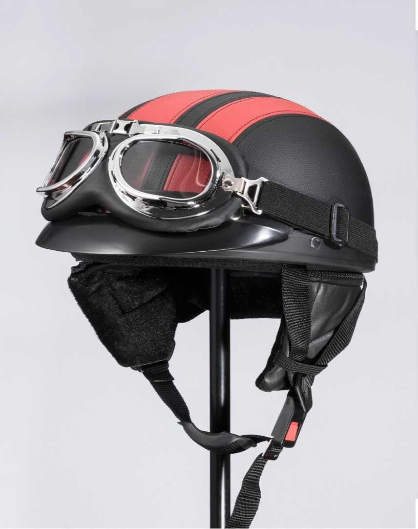 Capacete e oculos aviador