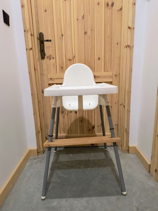 Krzesełko do karmienia z podnóżkiem w cenie! Antilop Ikea