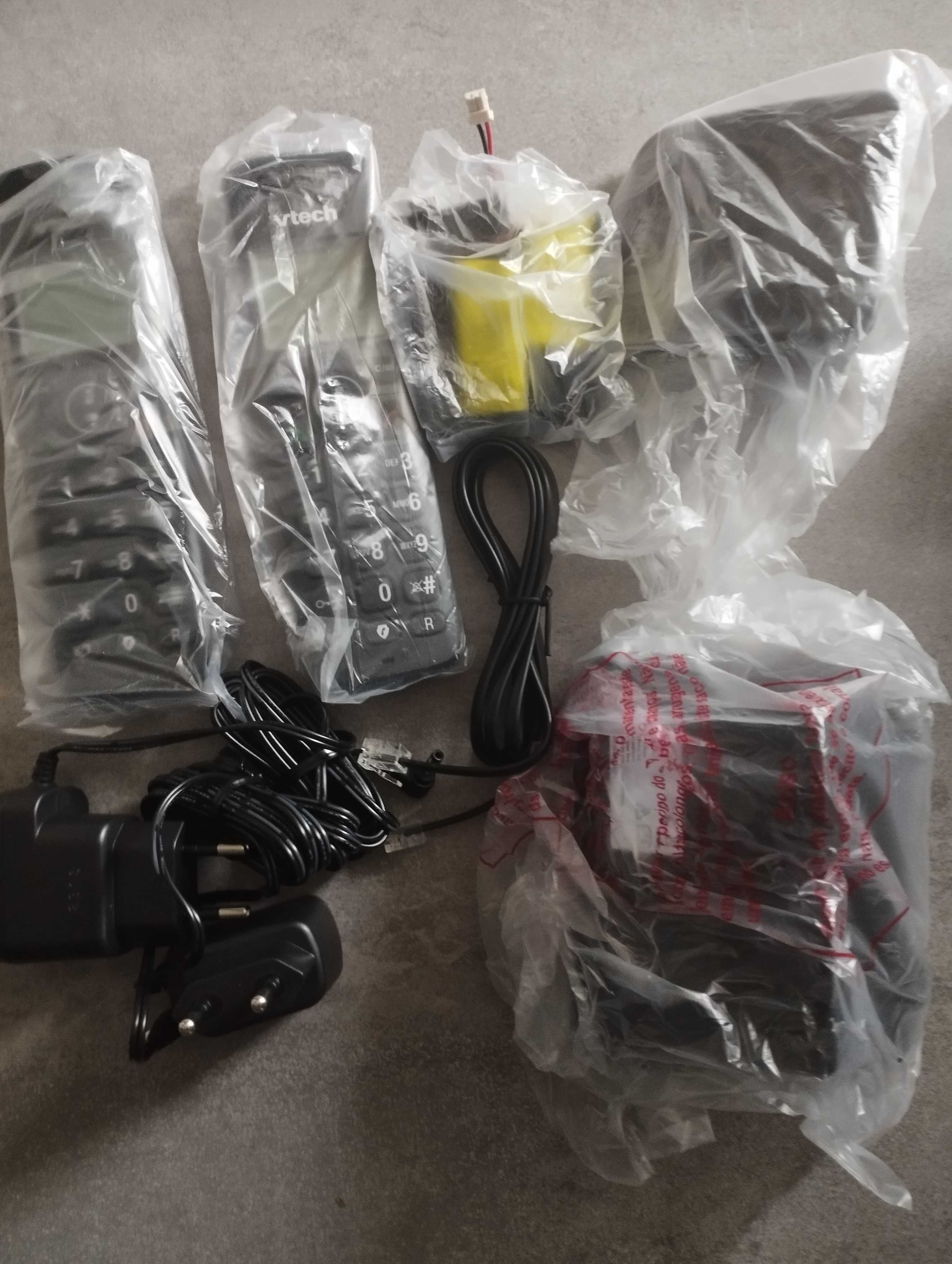 VTech ES2001 Duo bezprzewodowy telefon stacjonarny
