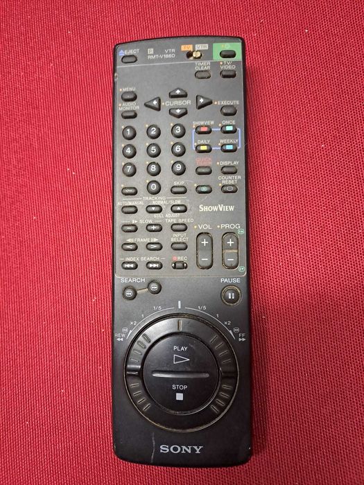 VHS Sony SLV SE 70 - a funcionar