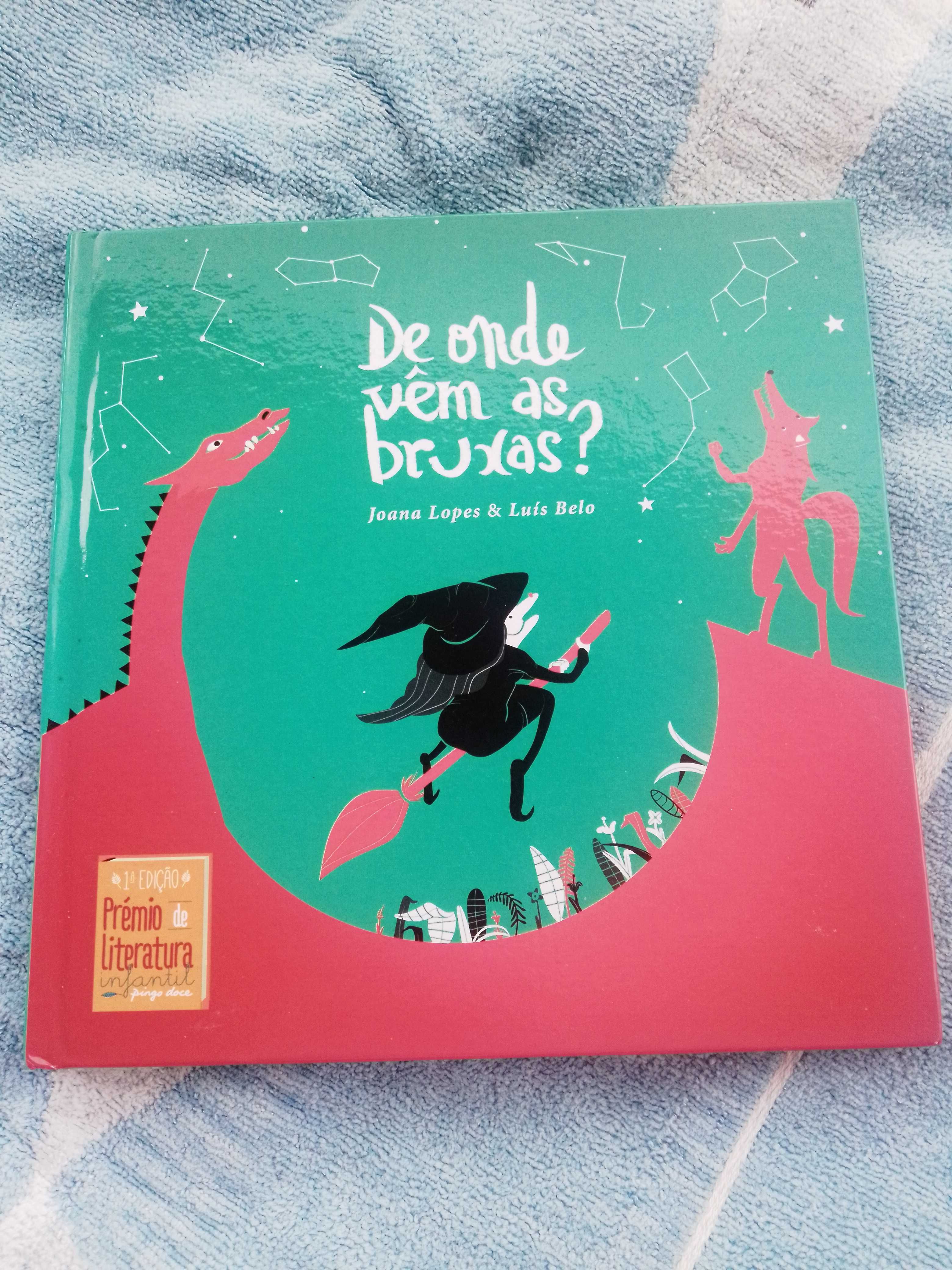 Livro Infantil De onde vêm as bruxas?