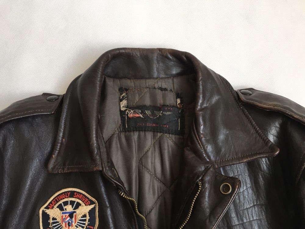 Kurtka Skórzana Type A-2 Leather Flight Jacket Air Force. VINTAGE!