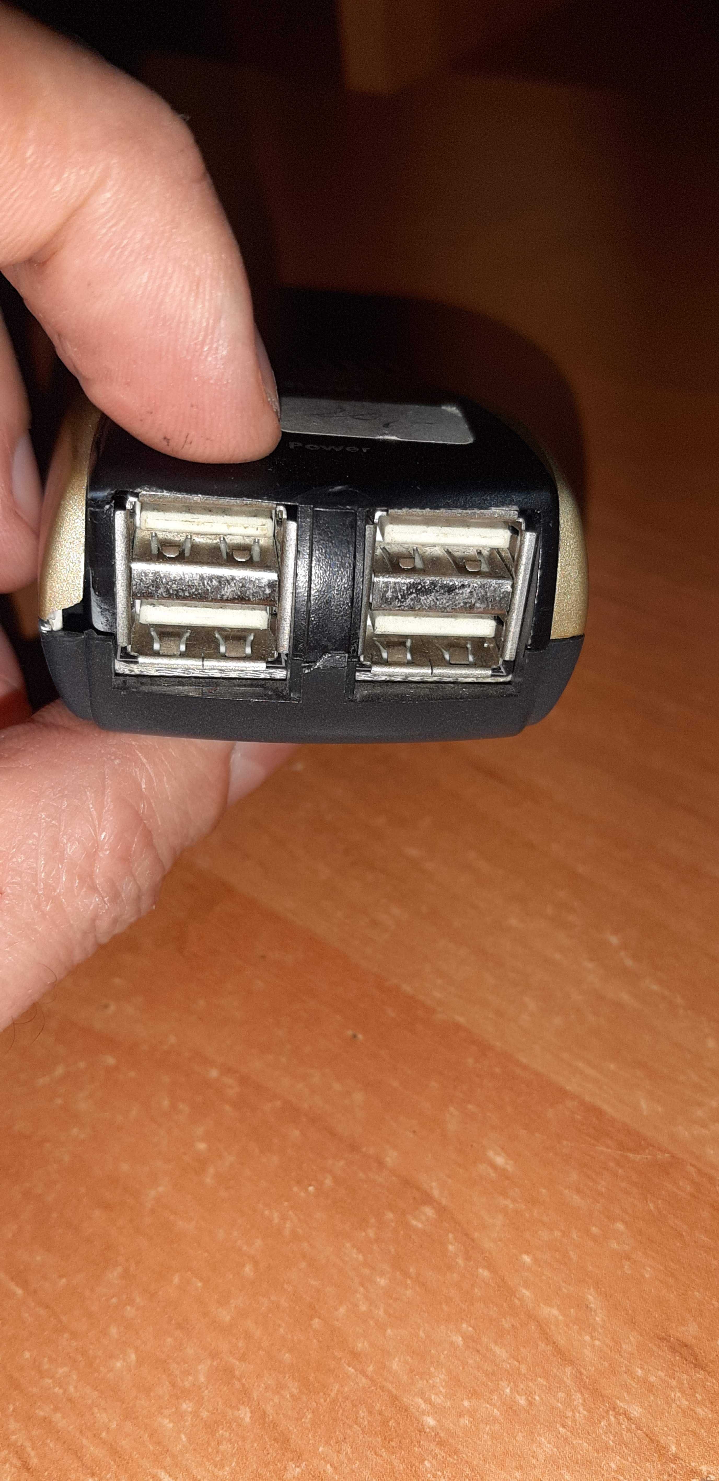 Trust 4 Port Compact USB 2.0 Power Hub Концентратор