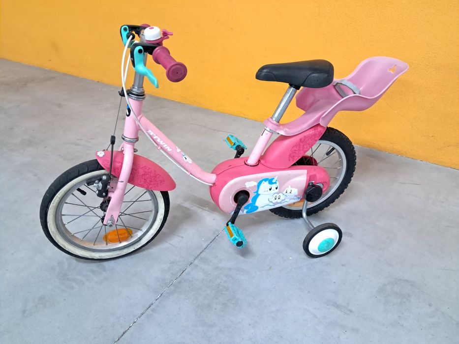 Bicicleta menina roda 14"