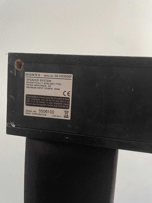 Zestaw audio sony kino domowe kolumny subwoofer amplituner