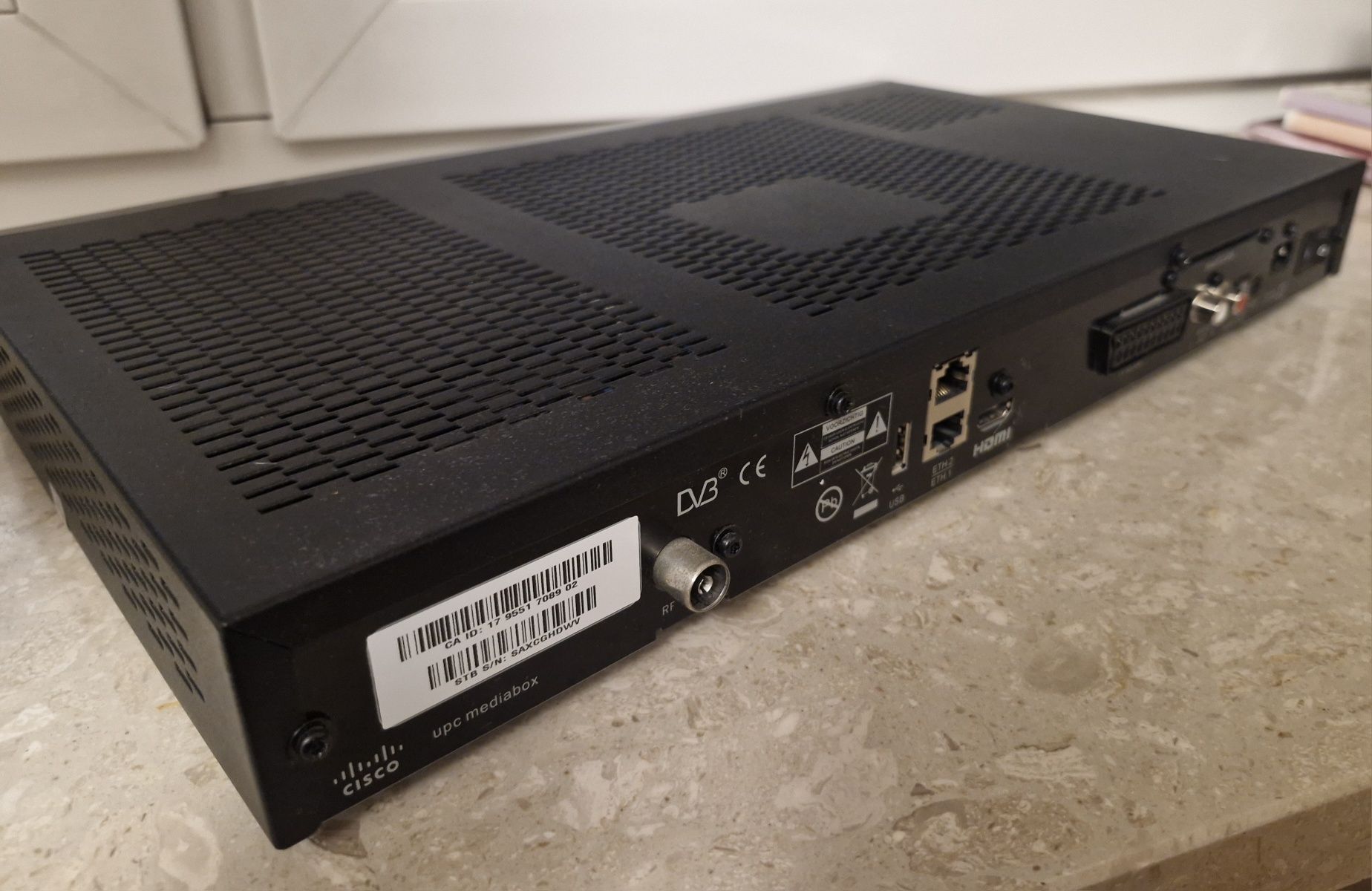Mediabox UPC z nagrywarką