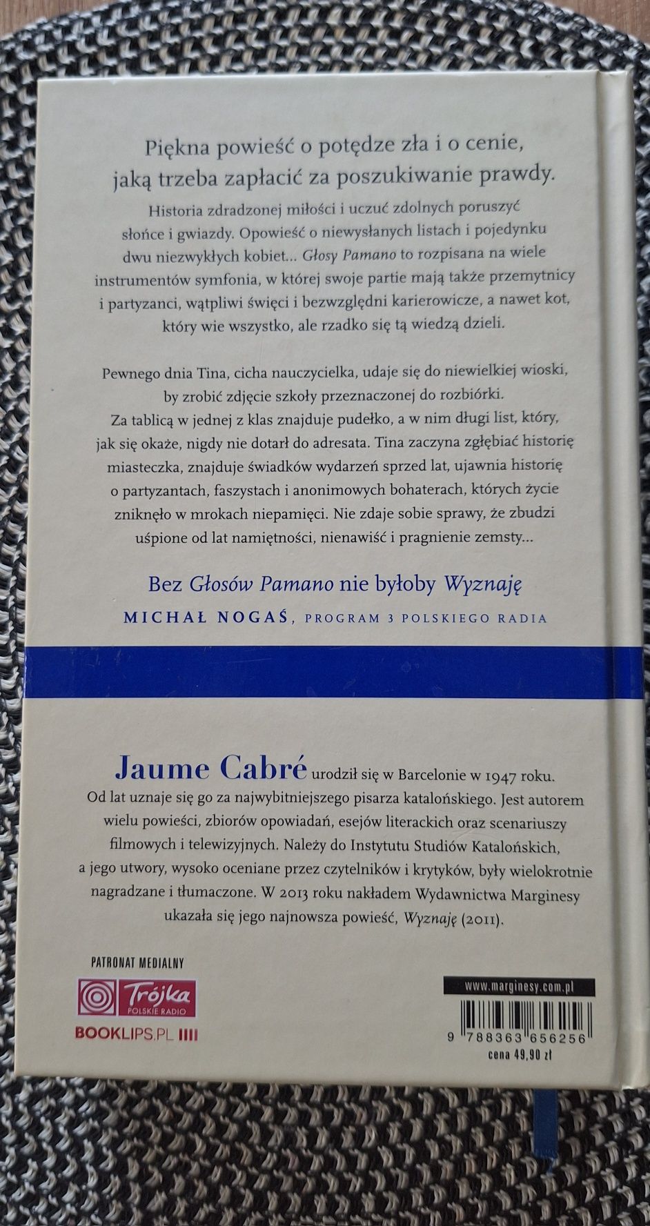 Książka GŁOSY PAMANO Jaume Cabrè