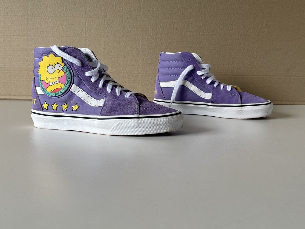 VANS Lisa Simpson for President Limited Edition кеди р. 38.5 ориг